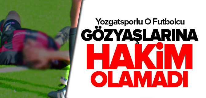 Gözyaşlarına Hakim Olamadı