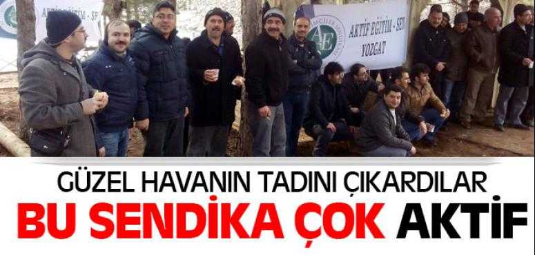 Aktif Eğitim Sendikası Üyeleriyle Piknikte Bir Araya Geldi