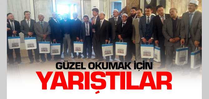 Kur'an-ı Kerim'i Güzel Okumak İçin Yarıştılar