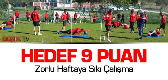 Yozgatspor Zorlu Haftaya Hazırlanıyor