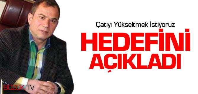 Bektaş, Hedefini Açıkladı