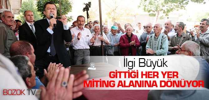 Her Gittiği Yer Miting Alanına Dönüyor
