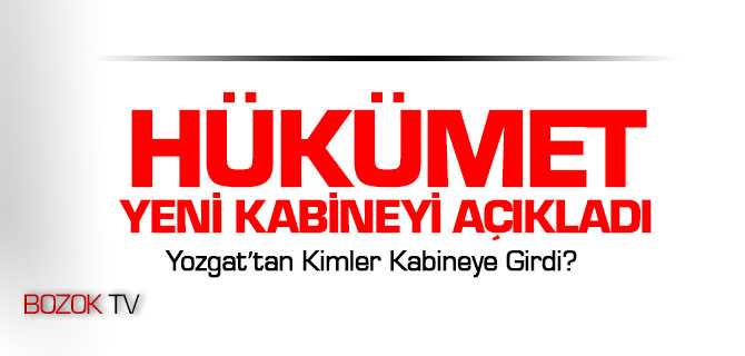 İşte 64'ncü Hükümet Bakanlar Kurulu