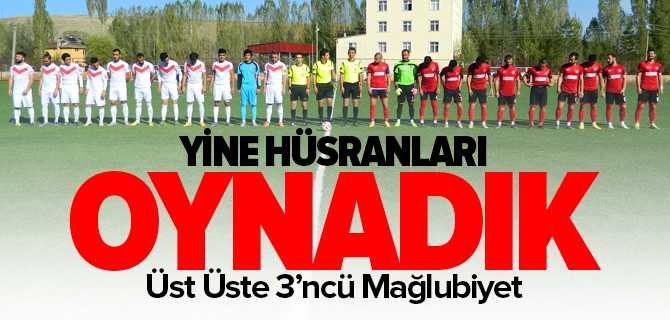 Yozgatspor Yıldızeli Birlikspor'a Mağlup Oldu