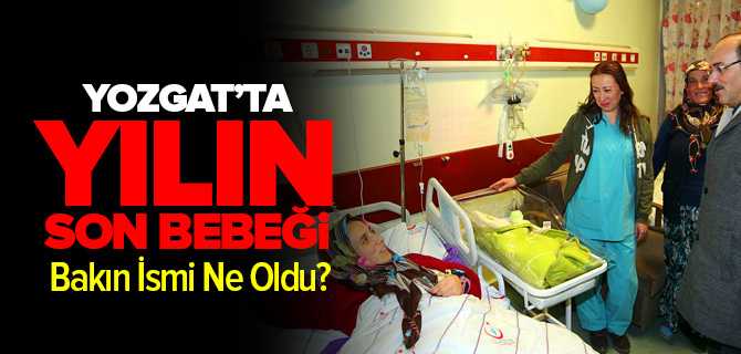 2016 Yılının Son Bebeğine Şehit Ömer Halis Demir'in İsmi Verildi