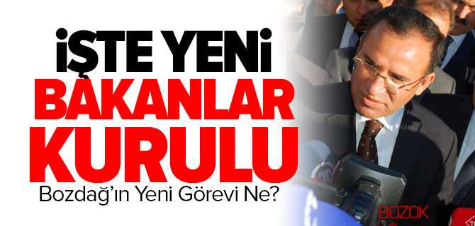 İşte 65. Hükümetin Yeni Bakanlar Kurulu