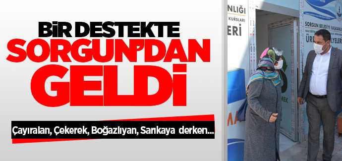 Sorgun Belediyesi Kadın istihdamını destekliyor