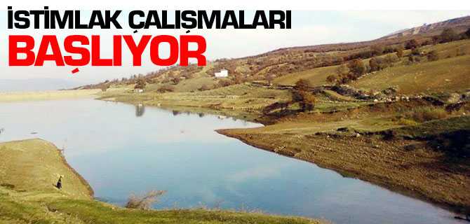 Köserlik Göletinde İstimlak Çalışmaları Başlıyor