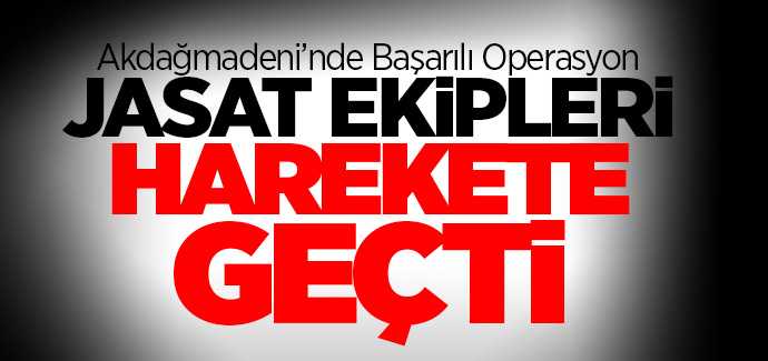 Yozgat JASAT ekibinden başarılı operasyon