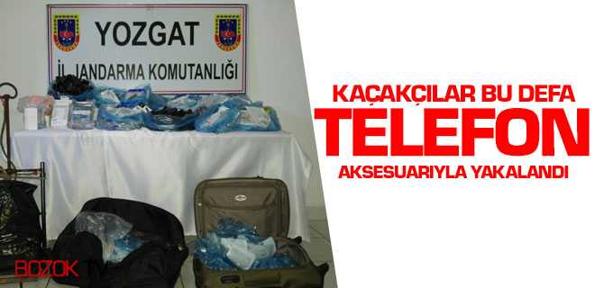Telefon Aksesuarı Kaçakçıları Kaçamadı