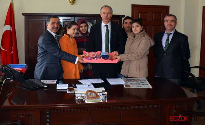Milli Eğitim Müdürü Saim Kuş'a Sürpriz Ziyaret