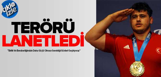 Rıza Terörü Lanetledi