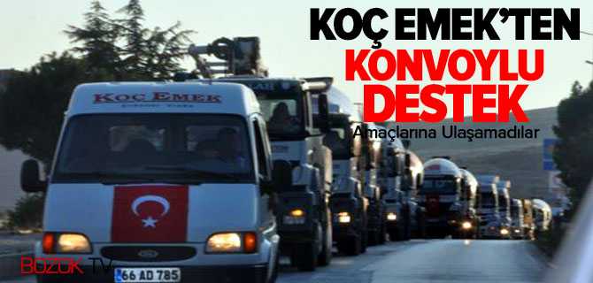 Koç Emek'ten Demokrasi Nöbetine Konvoylu Destek
