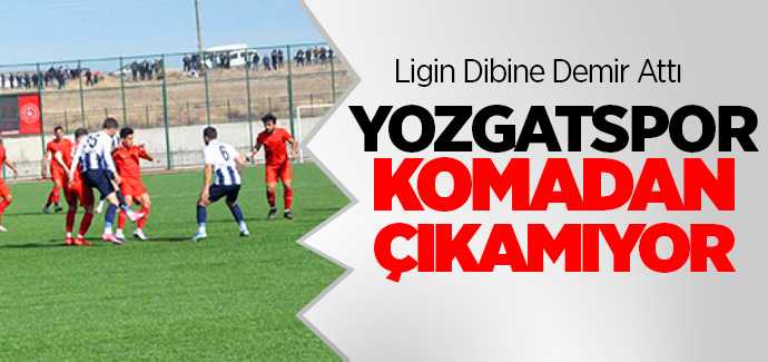 Yozgatspor komadan çıkamıyor, ligin dibine demir attı