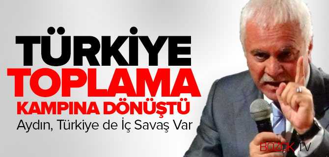 MHP Başkan Adayı Koray Aydın, "Türkiye'de İç Savaş Var"