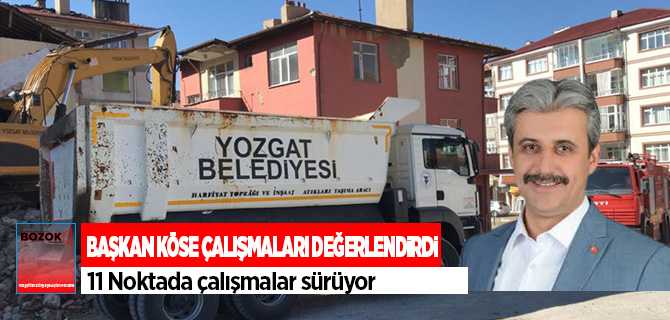 Yozgat Belediye Başkanı Köse, çalışmakarı değerlendirdi