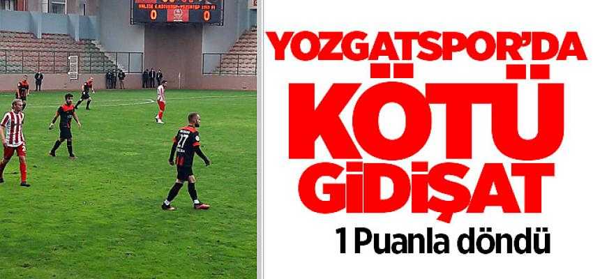 Yozgatspor 1959 FK'da kötü gidişat sürüyor