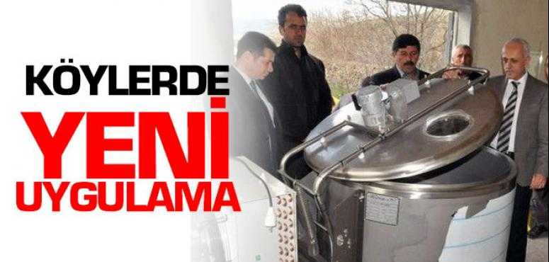 Köylerde Süt Tankı İle Süt Sığırcılığı Geliştirilecek