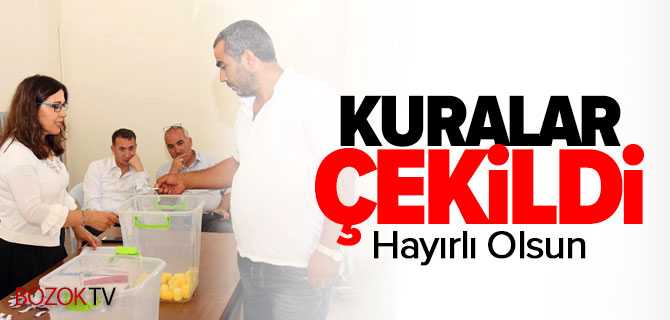 Kuralar Çekildi