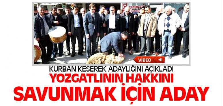 Kürşat Bacanlı Aday Adaylığını Açıkladı