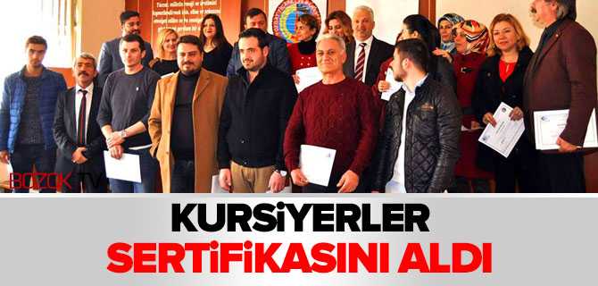 30 Kursiyer Sertifikasını Aldı