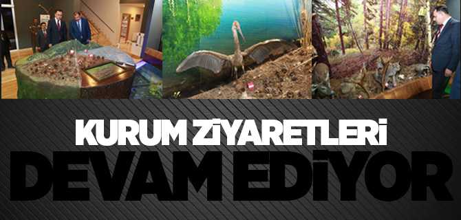 Vali Çakır Kurum Ziyaretlerine Devam Ediyor