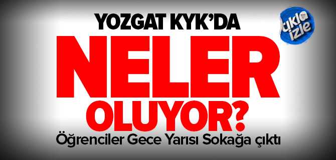 KYK Kız Yurdunda Çamaşır Makinesi Gerginliği