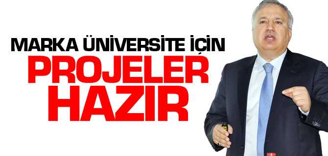 Rektör Adayı Özkan, Marka Üniversite İçin Projeler Hazır