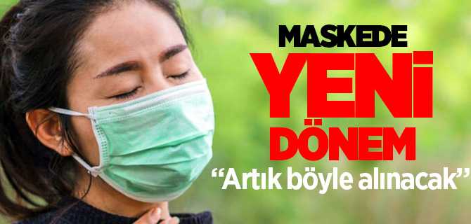 Maske alımında yeni dönem, artık böyle alınacak