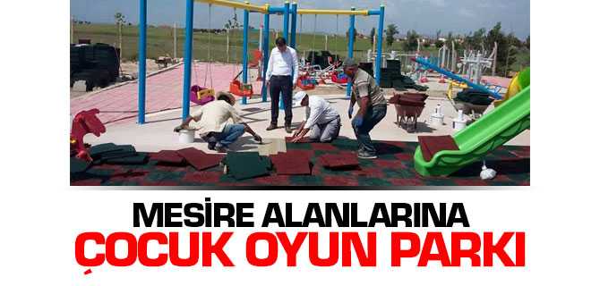 Sarıkaya'da Mesire Alanlarına Çocuk Oyun Parkı