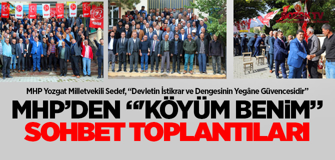 MHP'den Köyüm Benim sohbet toplantıları