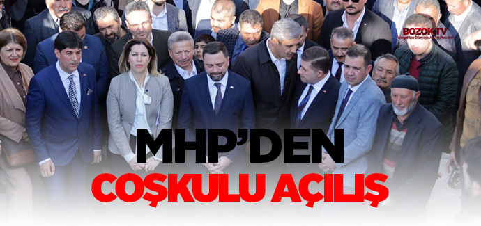 MHP'den Yozgat'ta seçim karargahında coşkulu açılış