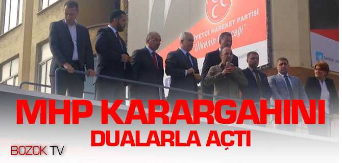 MHP Karargahını Açtı