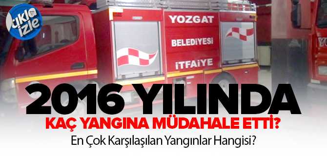 En Çok Karşılaşılan Yangınlar Hangisi?
