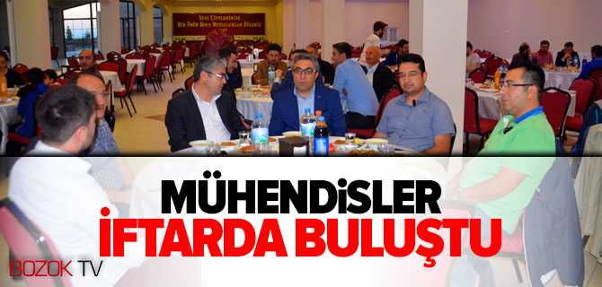 Mühendisler İftarda Bir Araya Geldi