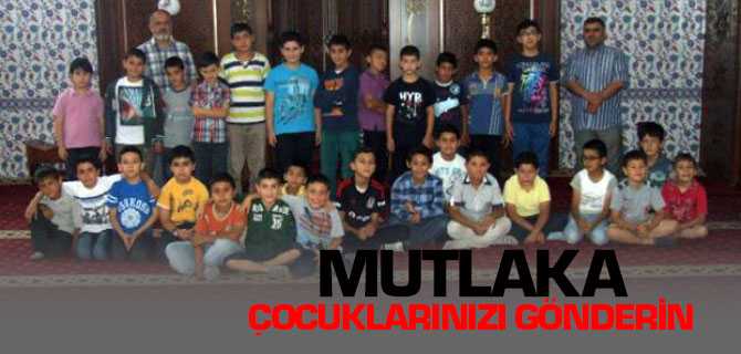 Müftü Güneş,  Çocuklarımızı Kur’an Kursuna Gönderelim