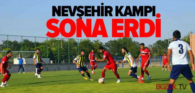 Nevşehir Kampı Sona Erdi