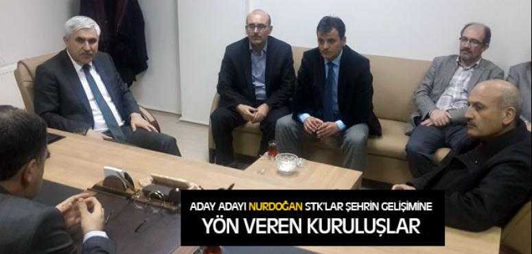 Aday Adayı Nurdoğan STK’lar Şehrin Gelişimine Yön Veren Kuruluşlar
