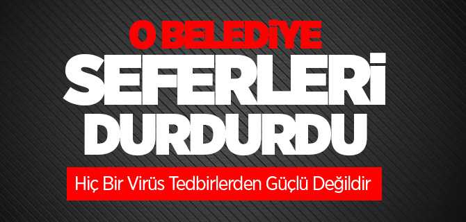 Akdağmadeni Belediyesi Halk Otobüs Seferlerini Durdurdu