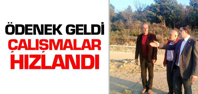 Ödenek Geldi Çamlıkta Çalışmalar Başladı