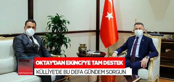 Cumhurbaşkanı Yardımcısı Oktay'dan Sorgun'a tam destek