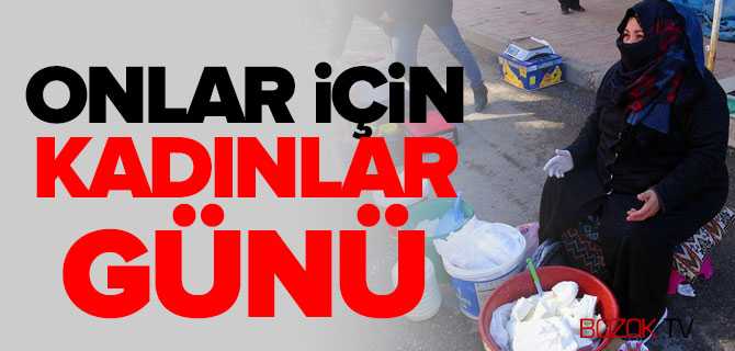 Onlar için Kadınlar Günü