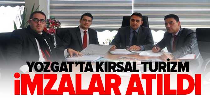 Yozgat’ta Kırsal Turizme Geliştirme Stareji Projesi Kabul Edildi
