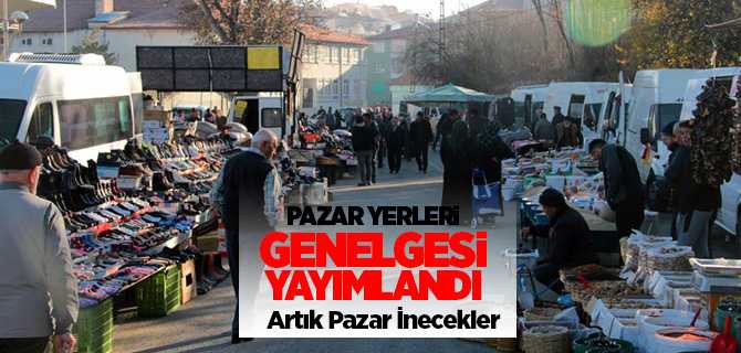 Pazar yerlerinde değişiklik genelgesi İçişleri Bakanlığınca yayımlandı