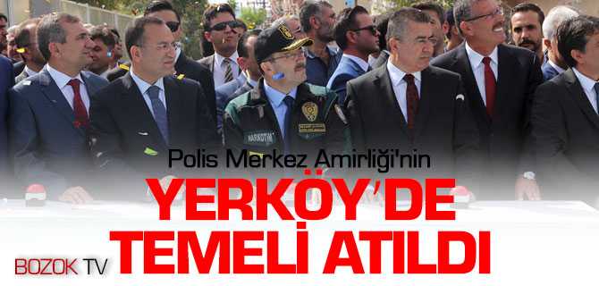 Yerköy Polis Merkez Amirliği'nin Tetmeli Atıldı