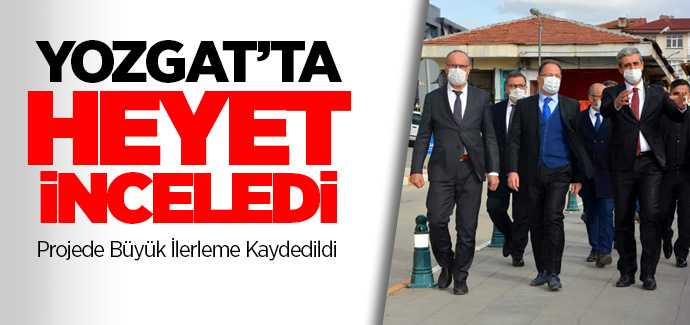 Yozgat Millet Bahçesi ve Menekşe Evler Projesinde büyük ilerleme