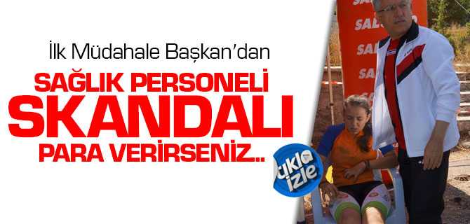 Uluslararası Organizasyonda Sağlık Personeli Skandalı