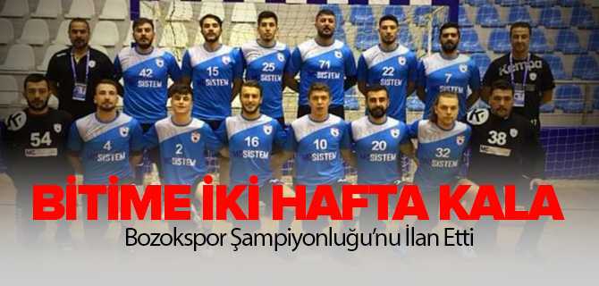 Bozokspor Şampiyonluğunu İlan Etti