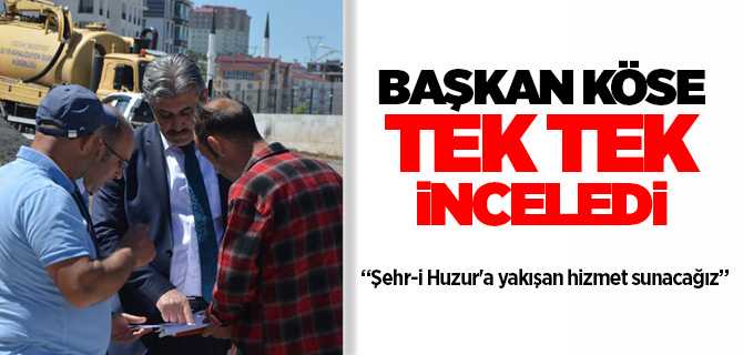 Yozgat Belediyesi sanayi yolunca çalışmaların ara vermeden sürdürüyor 