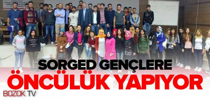 SORGED Gençlere Öncülük Yapıyor